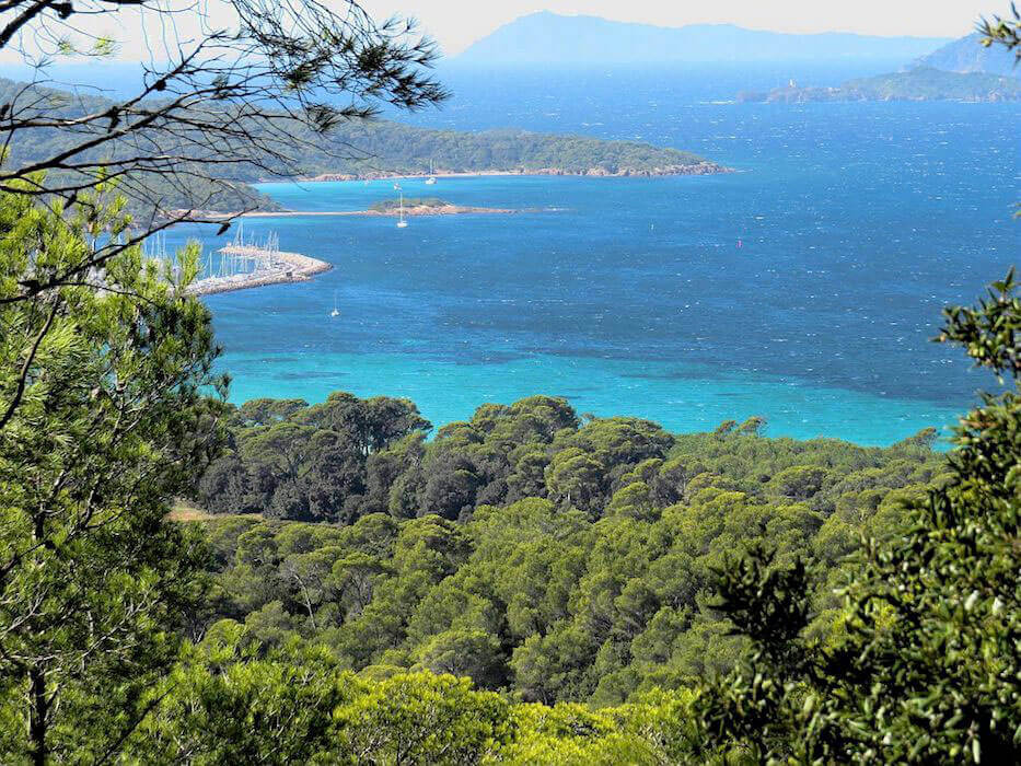 site de plongée à l'île de Porquerolles